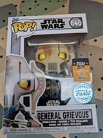 funko 646 general grievous speciale comic con uitgave, Ophalen of Verzenden, Nieuw