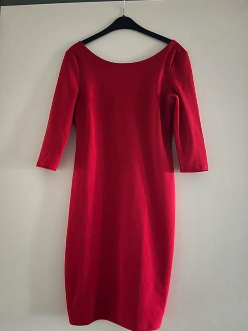 Lange rode jurk S feestjurken avondjurken bruiloft rood, Kleding | Dames, Jurken, Gedragen, Maat 36 (S), Rood, Onder de knie, Verzenden