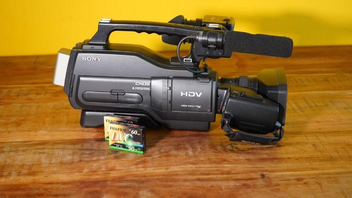 Sony HVR-HD1000E – HDV Camcorder – MiniDV – Semi-Pro – Werkt, Audio, Tv en Foto, Professionele Audio-, Tv- en Video-apparatuur
