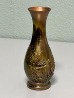 1960-1970 vintage Vaas Pertisau Oostenrijk hert herten 17cm, Antiek en Kunst, Ophalen of Verzenden