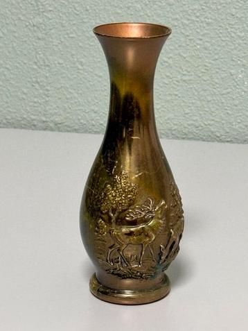 1960-1970 vintage Vaas Pertisau Oostenrijk hert herten 17cm beschikbaar voor biedingen