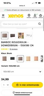 Bamboe gordijn xenos, Ophalen of Verzenden, Gebruikt