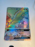 Jumbo Ho-Oh GX Rainbow - Zeldzame Pokémonkaart, Ophalen of Verzenden, Zo goed als nieuw, Losse kaart, Foil