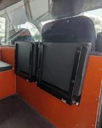 Klapzittingen, Huis en Inrichting, Stoelen, Ophalen, Gebruikt, Twee, Zwart