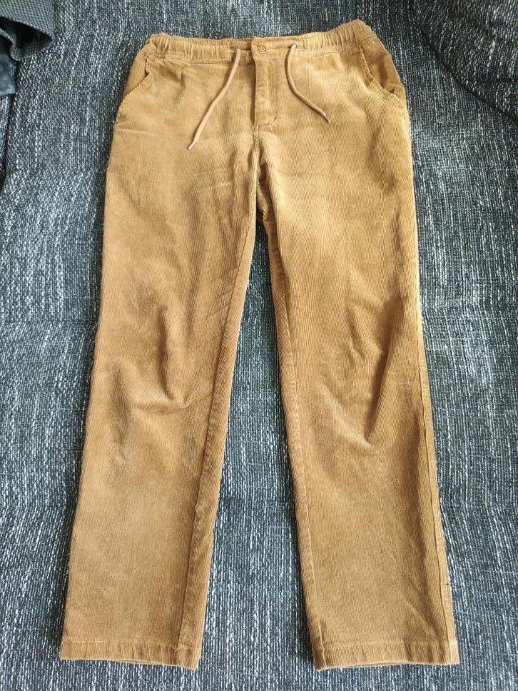 Iriedaily Trapas corduroy broek / ribbroek bruin, Kleding | Heren, Broeken en Pantalons, Gedragen, Maat 48/50 (M), Bruin, Ophalen of Verzenden