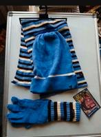 Human Nature blauwgestreept muts, sjaal + handschoenen, Human Nature, Ophalen of Verzenden, Nieuw, Sjaal