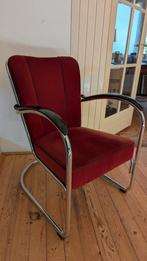 Dutch Originals Gispen fauteuil 412, Huis en Inrichting, Ophalen, Gebruikt, Minder dan 75 cm, Metaal