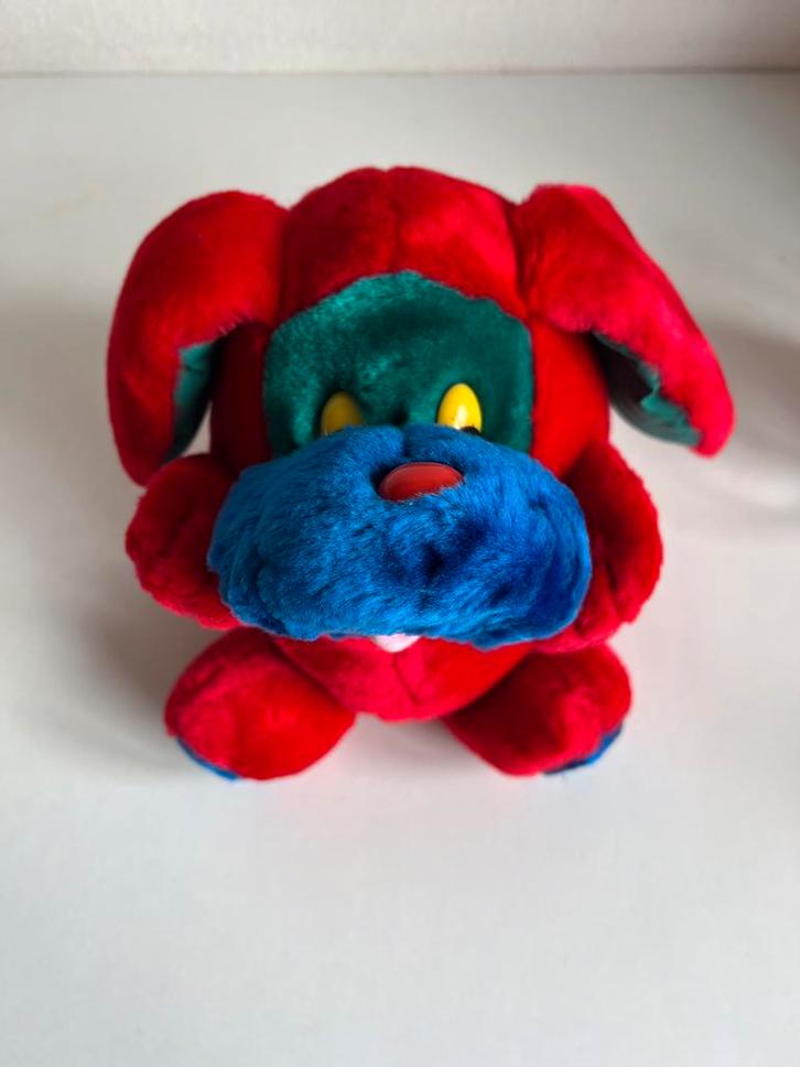 Archie - hond 1988 Whiskas Effem knuffel - dierenbescherming, Verzamelen, Beren en Cherished Teddies, Nieuw, Stoffen beer, Overige merken