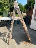 Houten Trap - 5 Tredes - Decoratief, Antiek en Kunst, Curiosa en Brocante, Ophalen