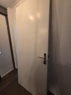 Witte binnendeur (opdek), Doe-het-zelf en Verbouw, Deuren en Horren, Ophalen, Gebruikt, 80 tot 100 cm, Binnendeur