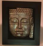 Grote zware 3D wand schilderij Boeddha/ Buddha, Ophalen, Zo goed als nieuw