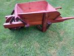 Handgemaakte houten Kinderkruiwagen - Leuk voor Bloemen!, Ophalen, Handgemaakt, Handmatig, Gebruikt