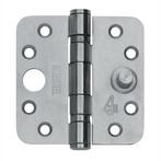 3 stuks SKG3 Kogellagerscharnieren RVS 89x89x3 - Nieuw, Ophalen of Verzenden, Nieuw, Rvs, Scharnier