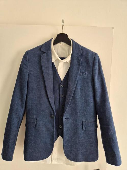 Jongenspak 3-delig Maat 158-164 h&m., Kinderen en Baby's, Kinderkleding | Maat 158, Zo goed als nieuw, Jongen, Setje, Ophalen of Verzenden