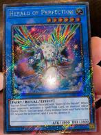 Yu-Gi-Oh! Herald of Perfection RA03 1st Ed M/NM !, Hobby en Vrije tijd, Verzenden, Zo goed als nieuw, Losse kaart, Foil