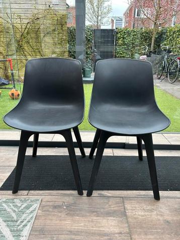 Leuke zwarte tuinstoelen 4 stuks beschikbaar voor biedingen