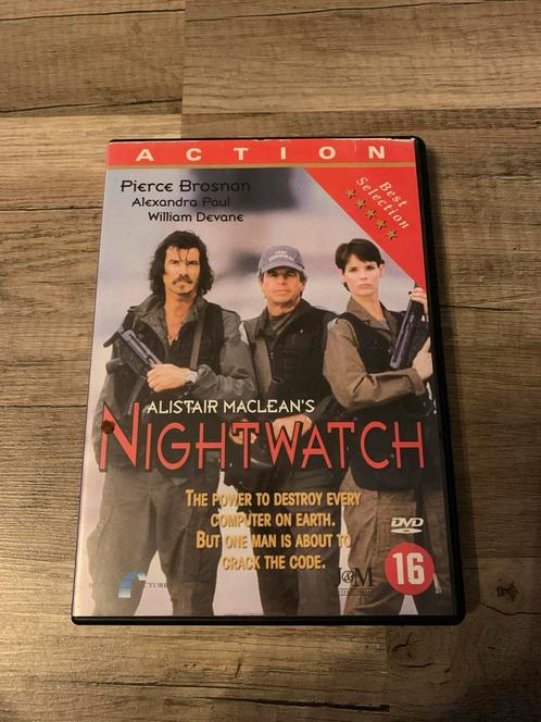 Nightwatch DVD - Actie met Pierce Brosnan, Cd's en Dvd's, Dvd's | Actie, Actie, Vanaf 16 jaar, Verzenden