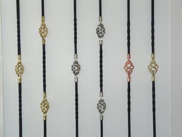 div trapspijlen goud/zilver/koper korf sierspijl hek leuning beschikbaar voor biedingen