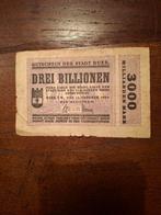3 Billionen Mark Buer 1923, Ophalen of Verzenden