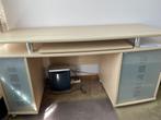 Mooie grote bureau, Ophalen, Met wielen, Gebruikt, Bureau