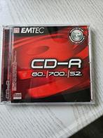 Emtec CD -R 80 minuten ( 10 stuks), Computers en Software, Beschrijfbare discs, Ophalen of Verzenden, Zo goed als nieuw