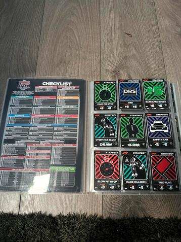 Turbo attax 2022 f1 - complete verzamelmap beschikbaar voor biedingen