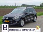 Volkswagen Tiguan 1.4 TSI Sport&Style CUP /Clima/Cruise/Trek, Voorwielaandrijving, Euro 5, Zwart, 4 cilinders