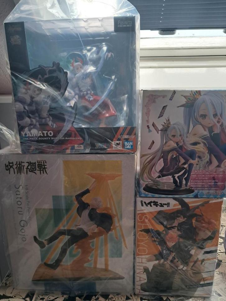 Anime figuur, Antiek en Kunst, Kunst | Schilderijen | Abstract, Ophalen of Verzenden
