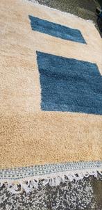 Authentiek Berber vloerkleed – 318x210 cm, Huis en Inrichting, 200 cm of meer, Ophalen of Verzenden, Zo goed als nieuw, Crème