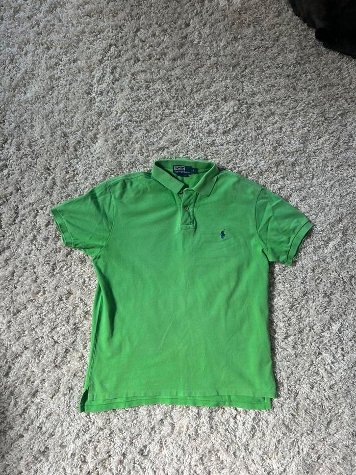 Ralph lauren polo L, Kleding | Heren, Polo's, Zo goed als nieuw, Maat 52/54 (L), Groen, Ophalen of Verzenden