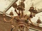 Antieke capodi monte  kroonluchter porselein, Antiek en Kunst, Antiek | Lampen, Ophalen