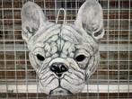 Kop Franse Bulldog, Ophalen, Nieuw, Beton, Dierenbeeld