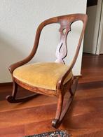 Antiek victoriaans schommelstoeltje, Antiek en Kunst, Antiek | Meubels | Stoelen en Banken, Ophalen