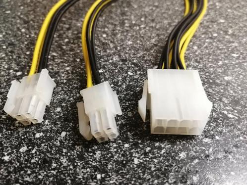 8 Pin naar 8 pin (4+4) Cooler Master EPS verlengkabel, Computers en Software, Pc- en Netwerkkabels, Nieuw, Ophalen