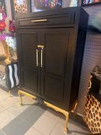 Zwarte croco design kast, Ophalen, Marlons, Vlaardingen, Marlonshomeliving@hotmail.com