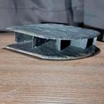 Leghol leisteen half rond, Ophalen, Nieuw, Sierelement