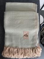 Alpaca plaid, zacht-groen/beige uit Peru, Ophalen of Verzenden, Nieuw