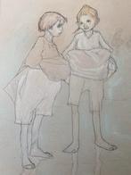 Leo Gestel - Scheveningen Tekening, Antiek en Kunst, Ophalen of Verzenden