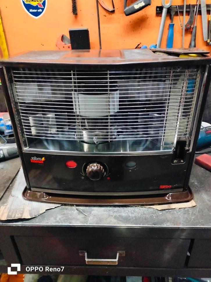 Zibro Kamin R99C dubbelverbrander met nieuwe kous, Doe-het-zelf en Verbouw, Verwarming en Radiatoren, Gebruikt, Kachel, 800 watt of meer