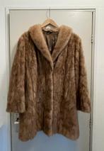 Bontjas-handgemaakt-nerts, Ophalen of Verzenden, Gedragen, Maat 38/40 (M), Beige