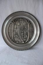 Vintage WMF tin wandbord Carl Spitzweg, Antiek en Kunst, Antiek | Tin, Ophalen of Verzenden