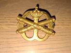 Artillerie Embleem Baret - Koninklijke Landmacht, Ophalen of Verzenden, Landmacht, Nederland, Embleem of Badge