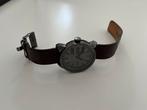 Diesel horloge met leer band, Ophalen of Verzenden
