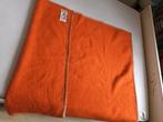 Aabe dralon deken kinderdeken ledikant wieg 148-102cm oranje, Ophalen of Verzenden, Zo goed als nieuw, 100 cm of meer, Deken