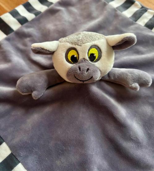 Knuffel/speendoekje ringstaartmaki (Z.G.A.N), Kinderen en Baby's, Speelgoed | Knuffels en Pluche, Zo goed als nieuw, Overige typen
