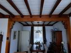 Eiken balk + staanders, Doe-het-zelf en Verbouw, Hout en Planken, Ophalen, Gebruikt, Eiken, Balk