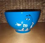 M&M schaaltje/ kommetje. Blauw met blue, Ophalen of Verzenden, Zo goed als nieuw, Reclamebord
