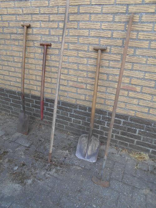 5 stuks tuingereedschap, Tuin en Terras, Hand-tuingereedschap, Gebruikt, Overige soorten, Ophalen