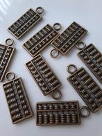 9 stuks hangers bedels metaal brons, Hobby en Vrije tijd, Ophalen of Verzenden, Nieuw, Bedel