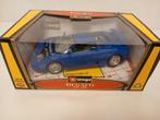 Bburago bugatti EB110 schaalmodel 1/18 blauw, Ophalen of Verzenden, Zo goed als nieuw